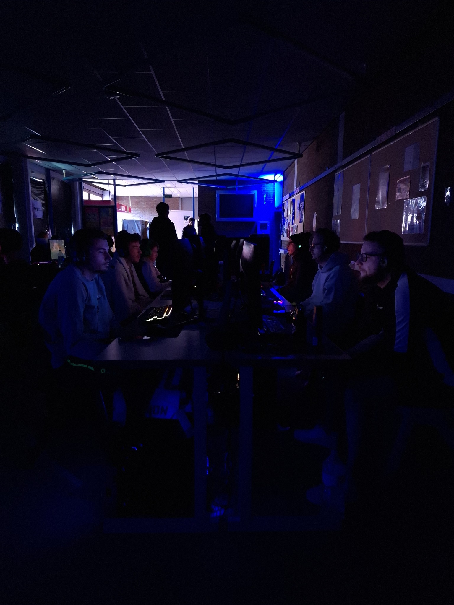 Setups de joueurs à la HeH LAN